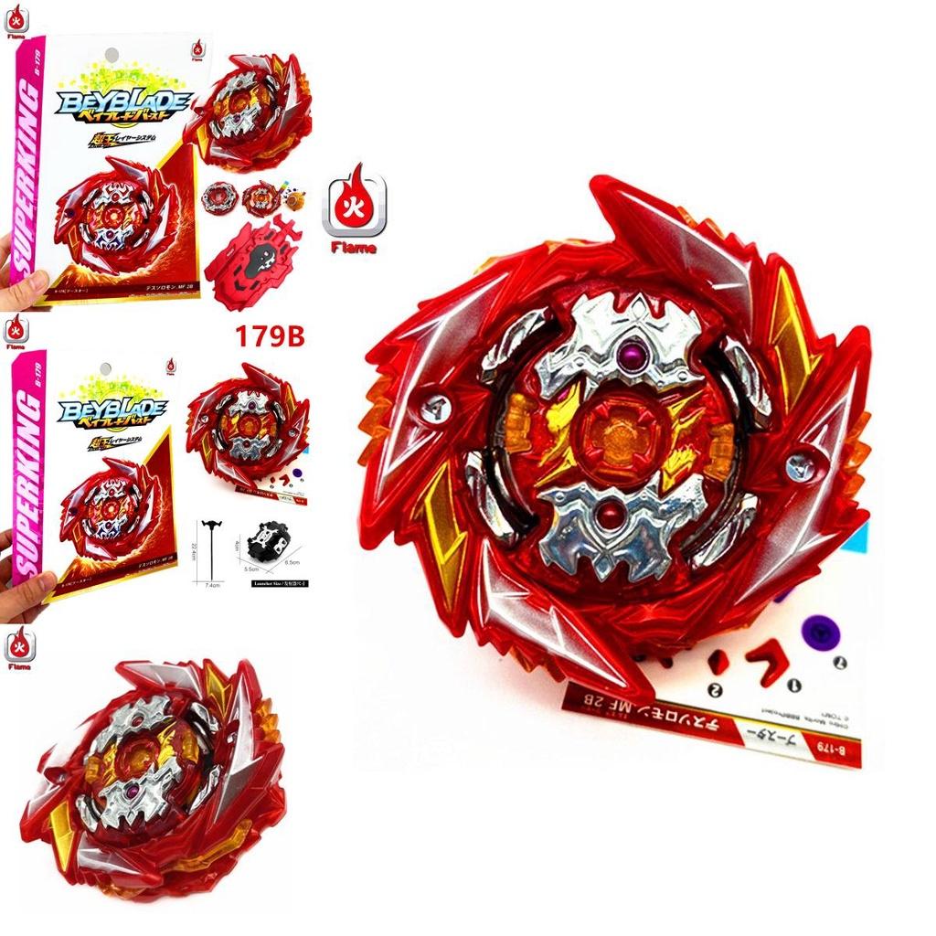 Beyblade Burst B-179 Superking Death Solomon Limited Edition Combat Gyro Toy With Launcher For Adults And Kids