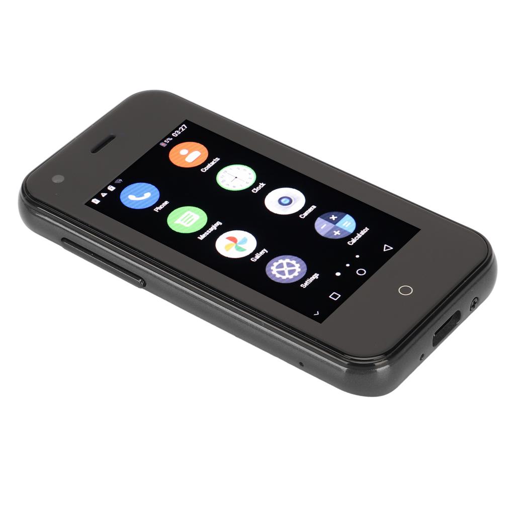 2,5 Zoll Mini-Smartphone für Android 6.0 3G-Netzwerk Bluetooth 1 GB RAM 8 GB ROM Dual-SIM Kleines Handy