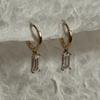 14k Oblong Earrings