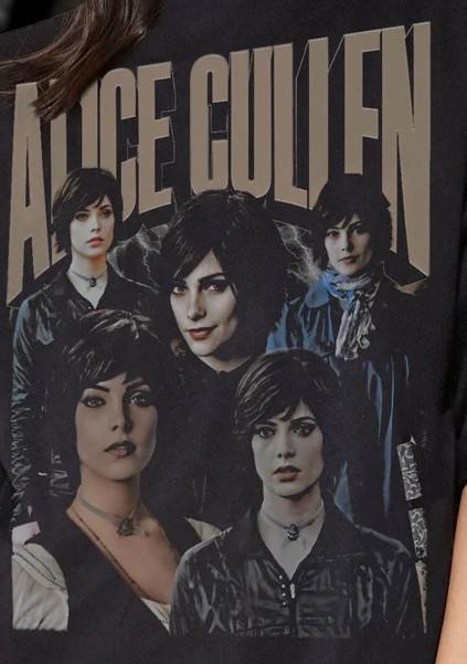Alice Cullen Shirt Gift Movie Retro Unisex Graphic Tee S-5Xl Unisex T-Shirt XXL