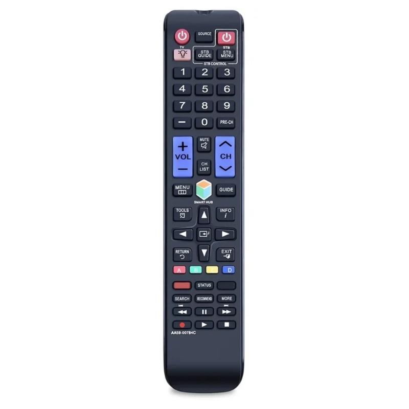 

AA5900784C Replacement TV Remote Controller for UE46F7000 Quick Setups ABS Construction Enhances Viewing Convenience 1