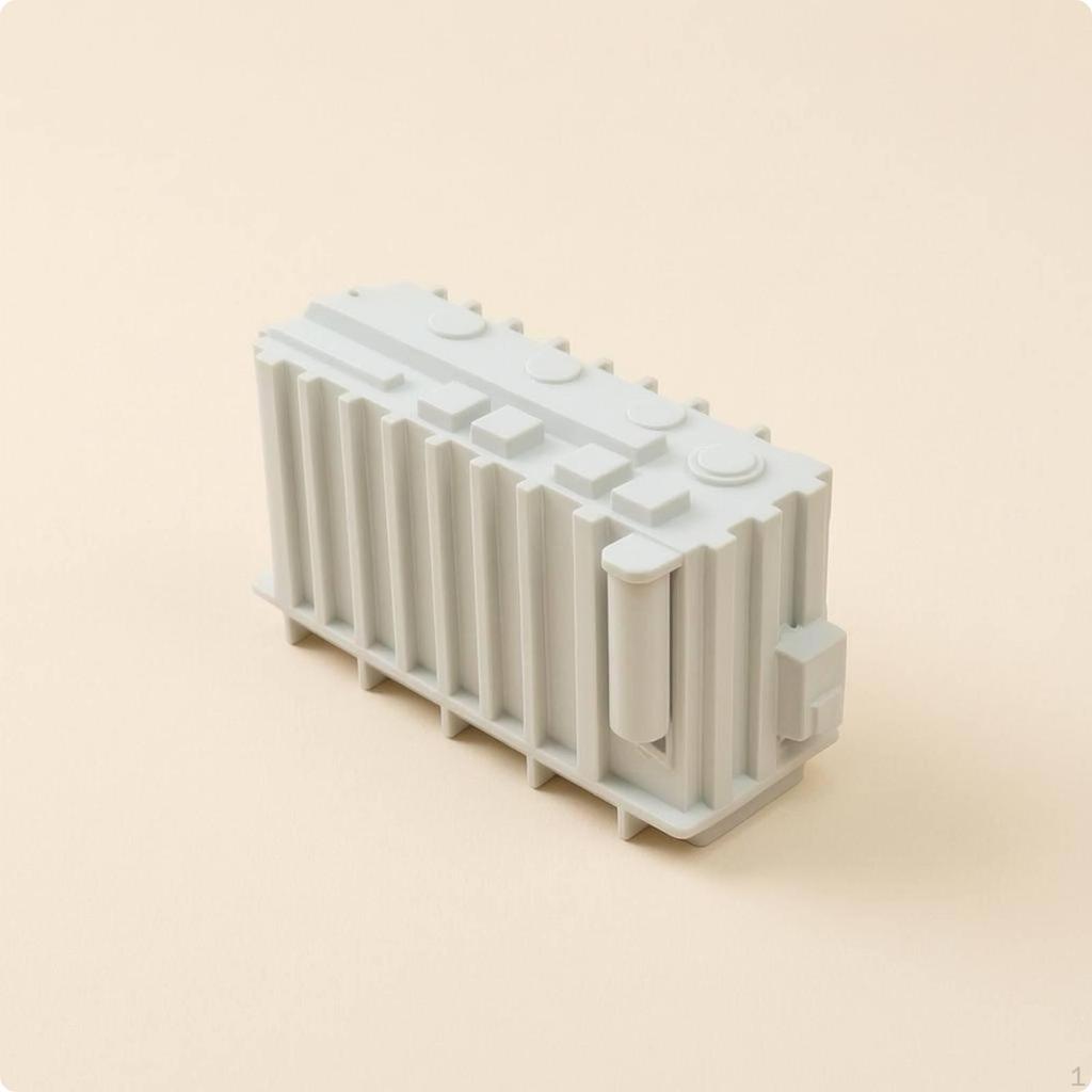 Traction Substation Power Converter Model 1/87 Scale HO Railway Scene Resin for Diorama