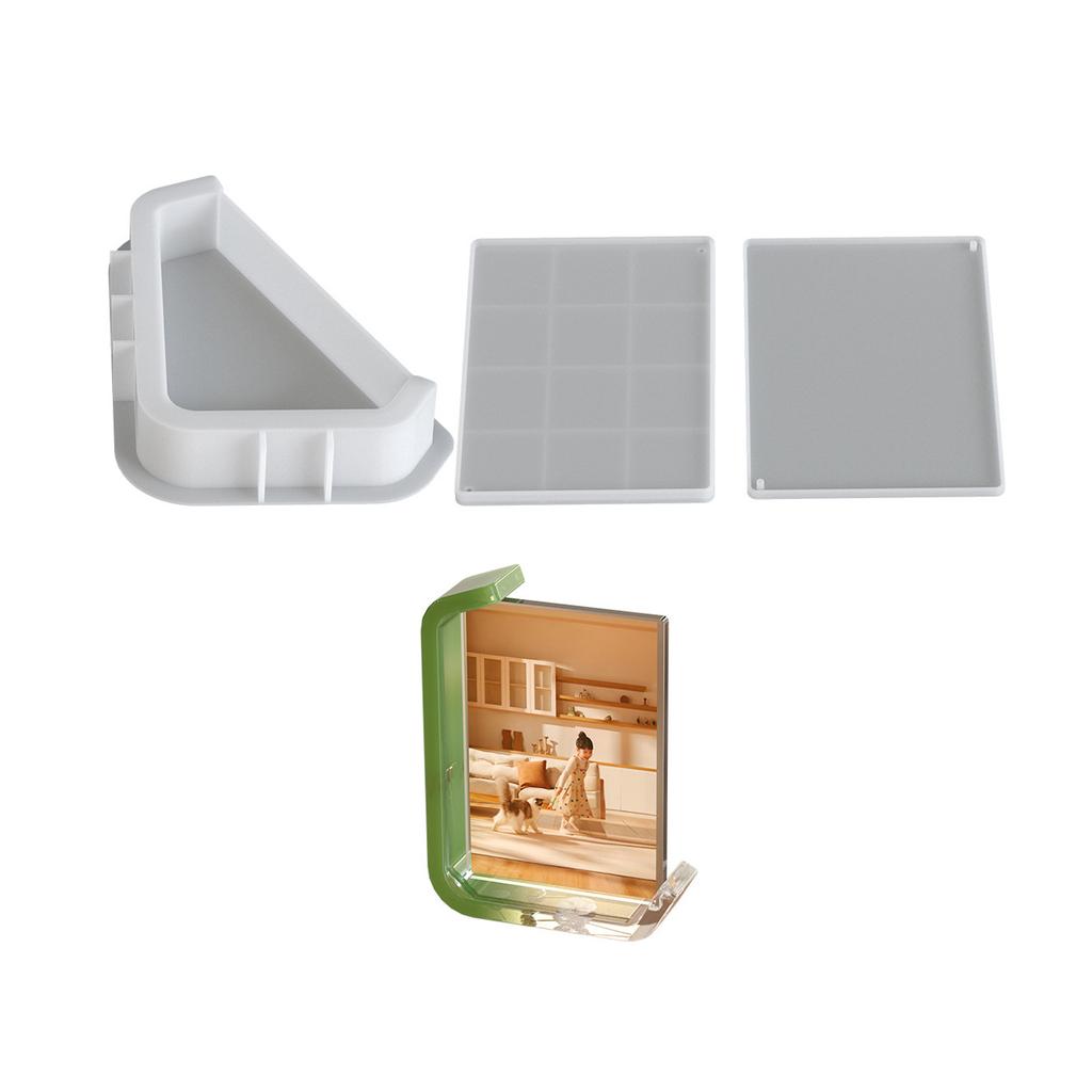 Silicone Resin Moulds Crafting Supplies Picture Frame Molds Crafting Moulds Suitable for Making Home Decorations
