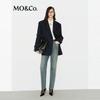 MO&Co. Vintage Washed High-Waist Tapered Ankle Jeans