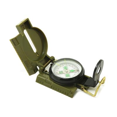 Portable Compass Military Outdoor Camping Folding Len Compass Precise Navigation