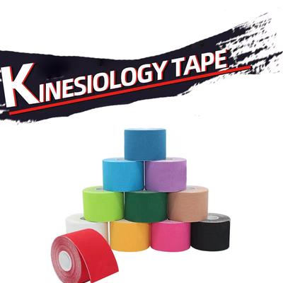 New Kinesiology Tape Athletic Recovery Elastic Tape Kneepad Muscle Pain Relief Knee Pads Support for Gym Fitness Bandage