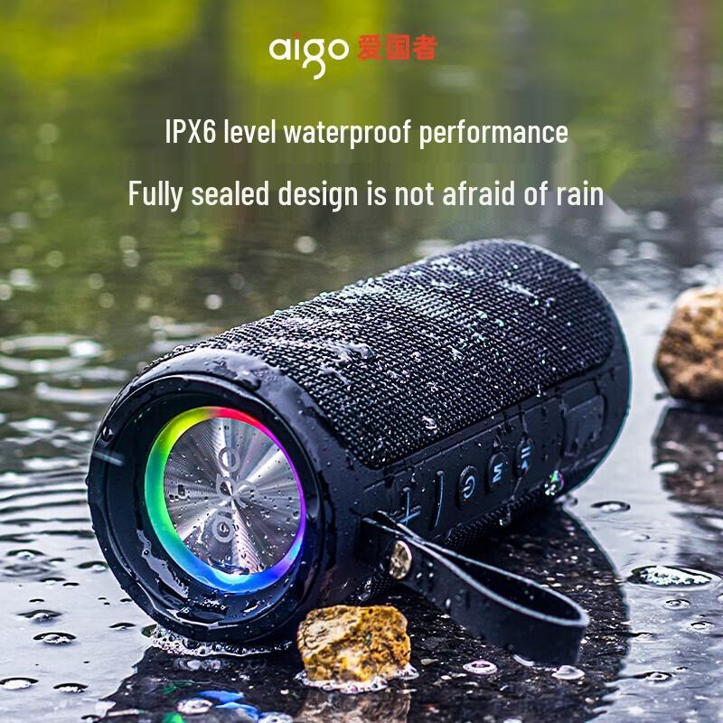 Aigo T39 Upgraded Portable Bluetooth Speaker CN plug (adapter included)