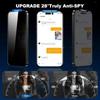 3PCS Anti Spy Dust Free Installation Screen Protector for Samsung A15 5G A16 A14 A13 A12 A06 A05 A05s A25 A23 A22 A21s Glass