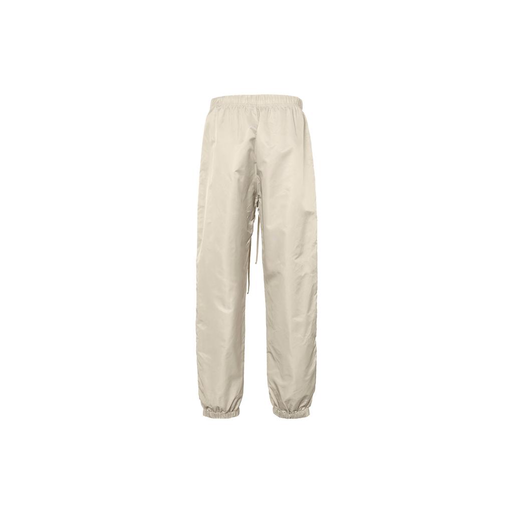 Fear of God Essentials Fw22 Knitted Track Pants With Elastic Waist And Cuffs Men Bottoms Smoke FOG-FW22-039