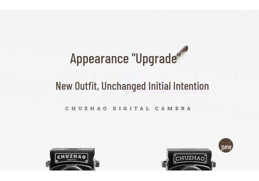 Retro Hand-Cranked Digital Camcorder for Students: Scientific & Gift-Ready Camera in Stock