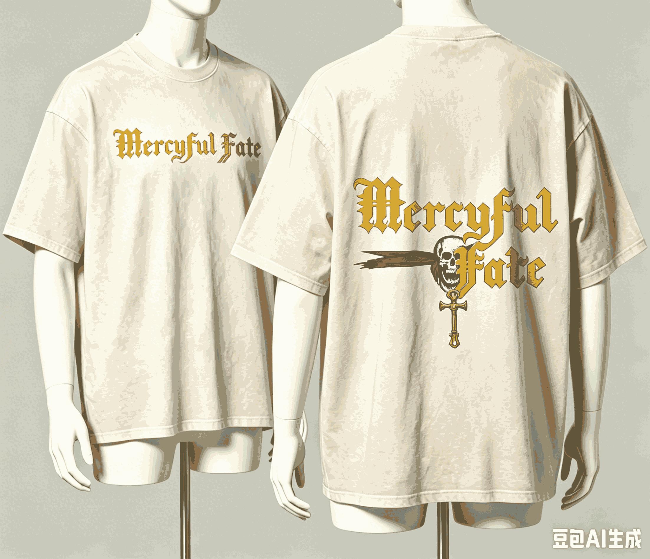 Mercyful Fate for Fan Gift T-shirt Men Women Harajuku Oversized Unisex Short Sleeve Streetwear high quality Couples Classic soft Retro Fashion 4XL