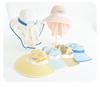 Children's Outdoor Sun Hat with Neck Protection, Windproof Wide-Brim Hat for Boys and Girls