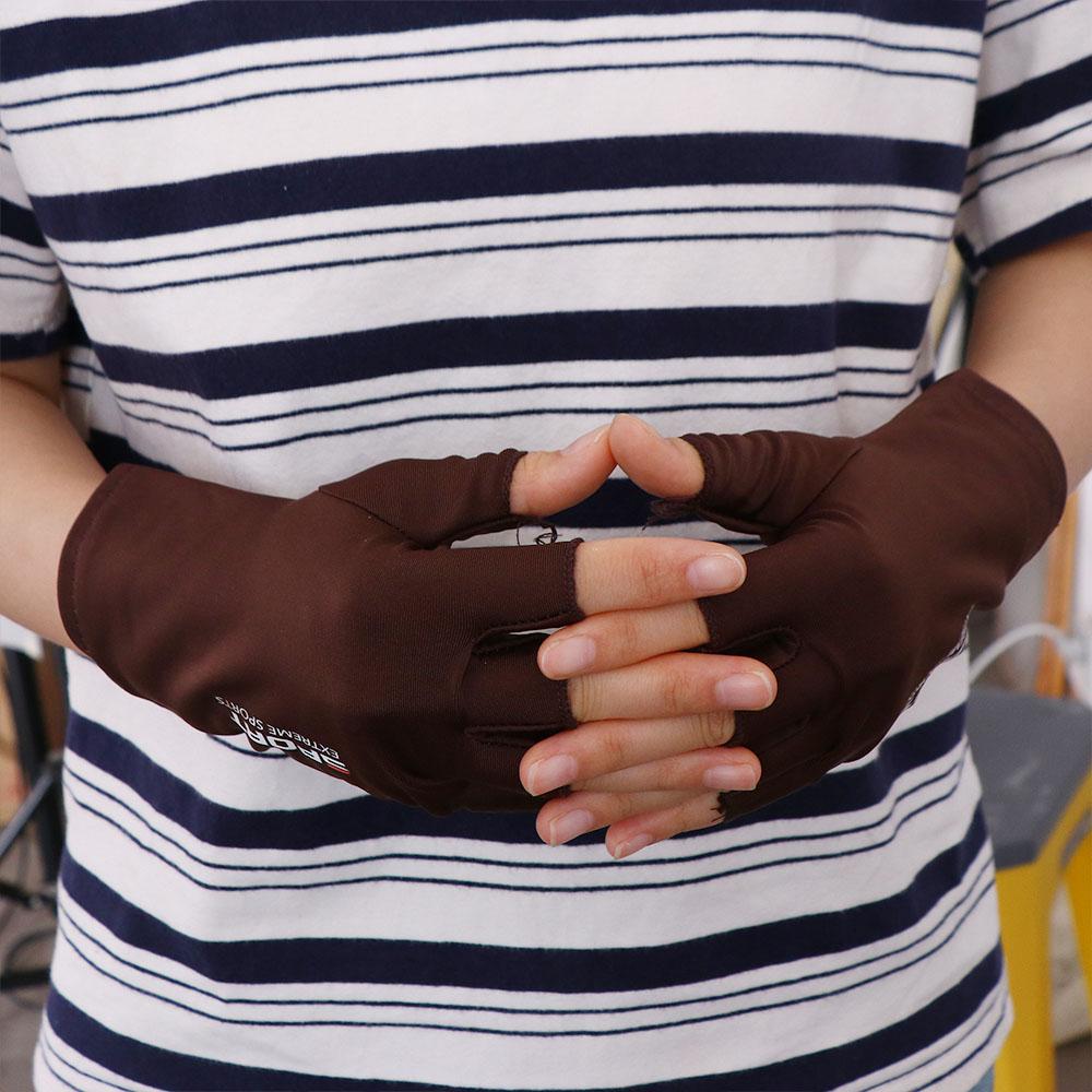 Finger Gloves Ice Silk Men Fishing Gloves Women Gloves  Gloves Summer Sunscreen Gloves
