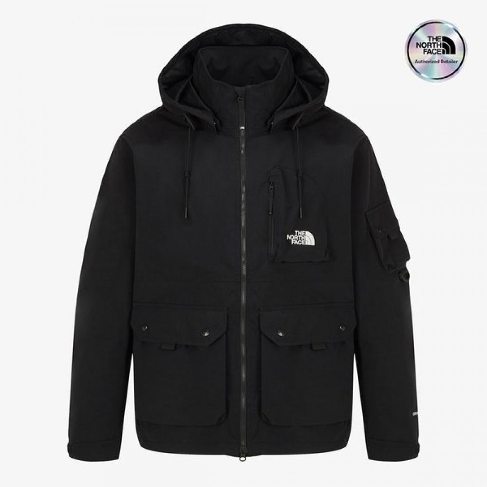 The North Face Men S Waterproof Utility Jacket Nj2hr55a BLACK/090