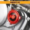 For Honda XR650L XR 650 L 1993-2024 Motorcycle Engine Oil Filter Cap Cover XR600R 1990-2000 XR 650L 600R Transparent Protector