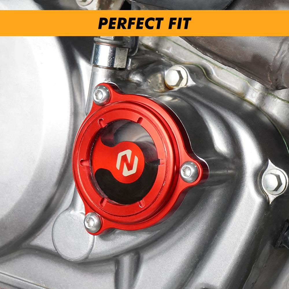 For Honda XR650L XR 650 L 1993-2024 Motorcycle Engine Oil Filter Cap Cover XR600R 1990-2000 XR 650L 600R Transparent Protector