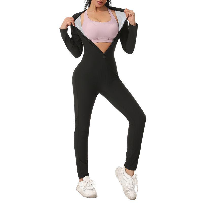 Women's Sauna Suits Fitness Sliming Shaper Bodysuit