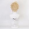 Anime Final Fantasy VII FF7 Cloud Strife Linen Blonde Cosplay Wig Heat Resistant Synthetic Hair Wigs + Wig Cap
