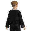 Unisex Westernweste Kostüm Langarm Offen vorne Fransen Quasten Cowboy Cowgirl Verkleidungskleidung