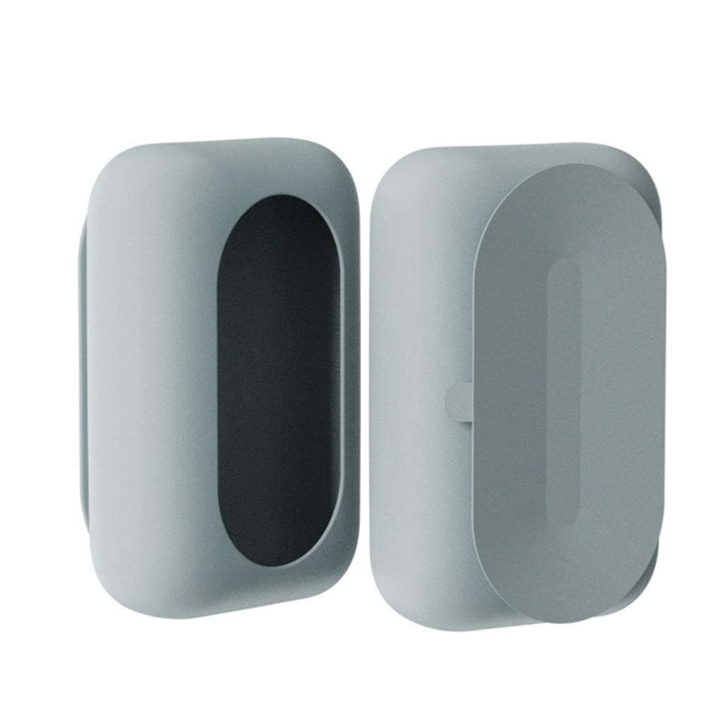 Portable Silicone Suction Cup Car Tissue Box Hole-Free Installation Hole-Free Installation Tissue Box For Bathroom Living Room