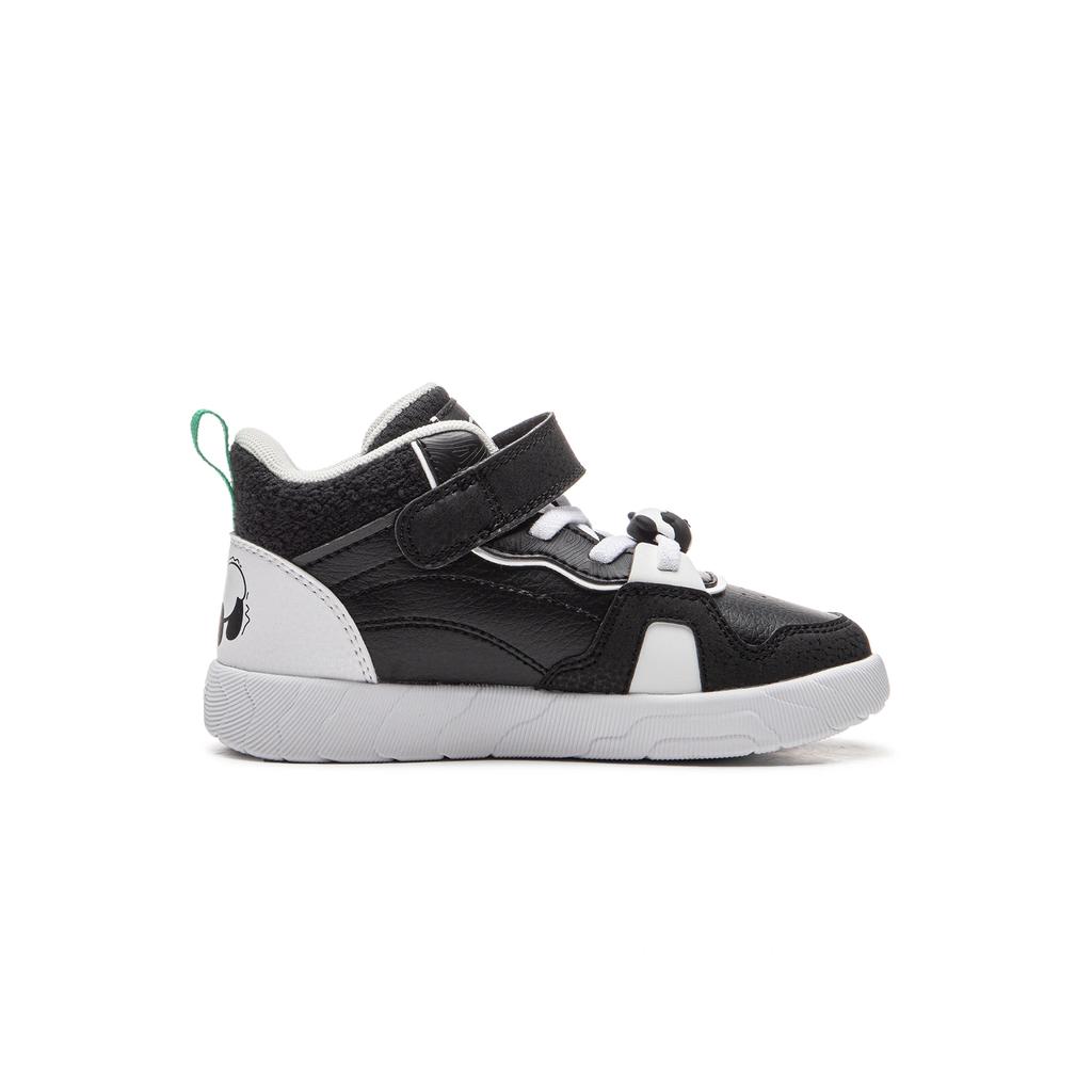 Li Ning Kids Sports Lifestyle Series Synthetic Leather Fabric Comfortable Fashion Versatile Trendy Kids Sneakers Kids Sneakers YKNU100-11