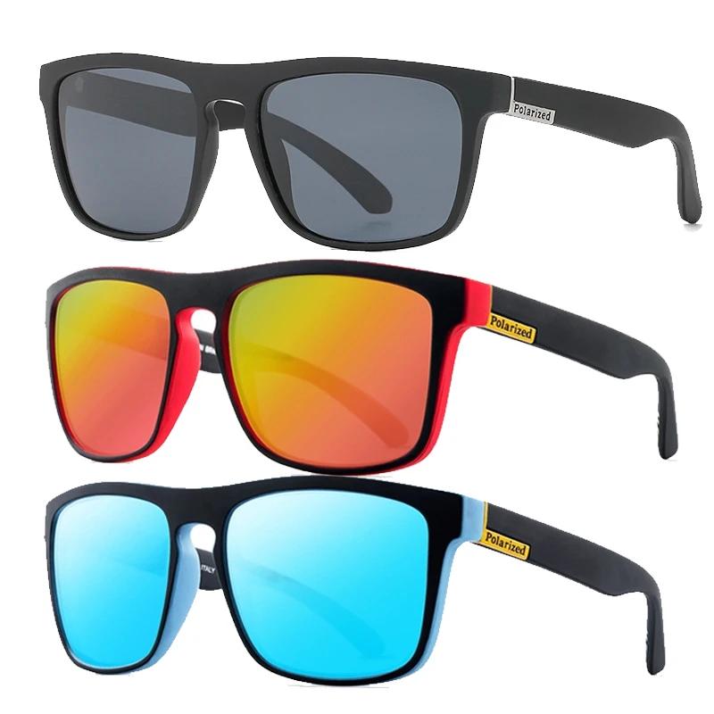 Fashion Classic Polarized Brand Design Sunglasses Men Women Driving Fishing Square Frame Sun Glasses Male Goggle UV400 Eyewear