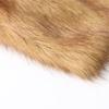 Retro Modern Brown Fur Shoe Covers Imitation Fur Boots Socks Millennial Style Hot Girl Leg Covers Autumn and Winter