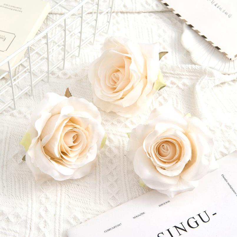 

20/40PCS Artificial Flowers Wholesale Silk Fake Rose Valentine s Decora Home Room Wedding Wreath Bridal Bouquet Gift Accessories 20 Pieces