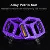 1 Pair Bicycle Pedals with Sealed Bearings Hollow Design Non-Slip Universal Threaded Port Simple Installation MTB Pedals Cycling Accessories
