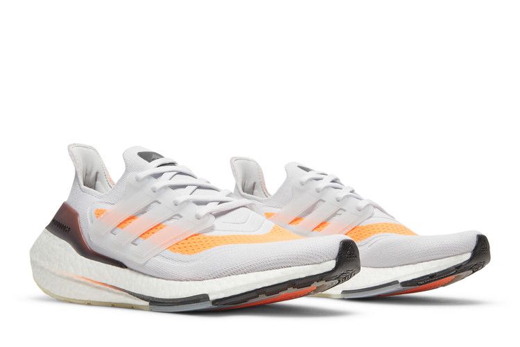 adidas UltraBoost 21 'Grey Screaming Orange'