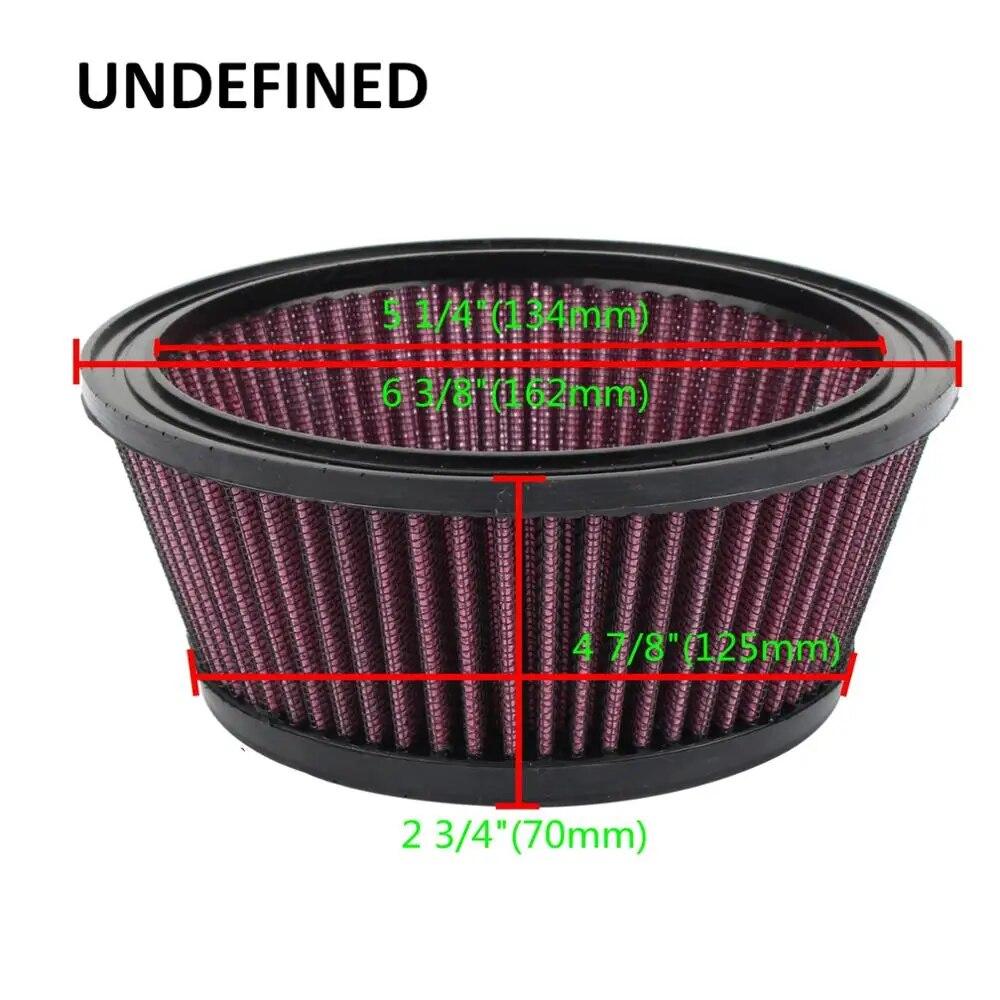 Element filtru de aer Sistem de admisie a aerului pentru motocicletă pentru Harley Touring Sportster 883 Softail Dyna FXDLS FLSTNRoad Glide
