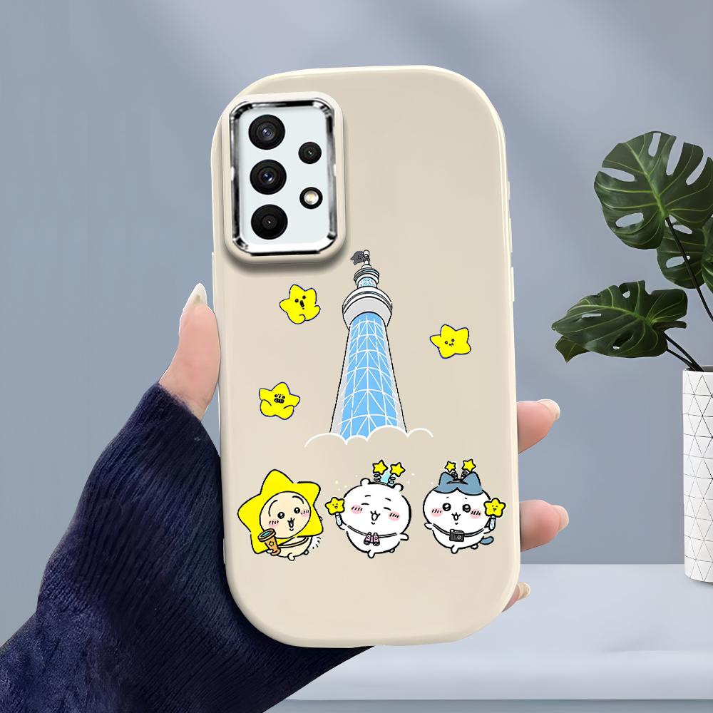 Lovely Liquid Silicone Phone Case for Samsung Galaxy S24 S23 S20 FE Plus Ultra Note 20 10 A51 A52 A54 A73 Shockproof Soft Cover Casing