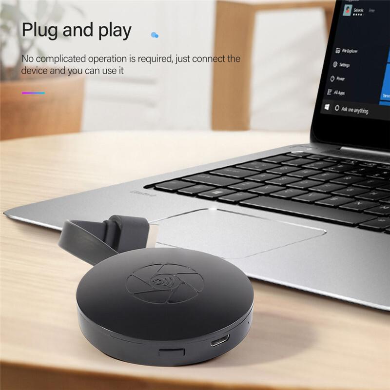 Wireless HDMI-Compatible HD Adapter 1080P Display Dongle Media Streaming Video