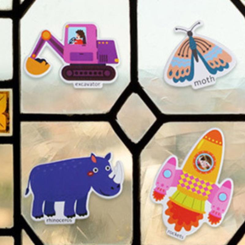 1 Set Kinder Tragbar Wiederverwendbar Leise Beschäftigt Kleben Ein Buch Kinder DIY Stickerbuch Blasen Szene Sticker Gelee Paste Spielzeug