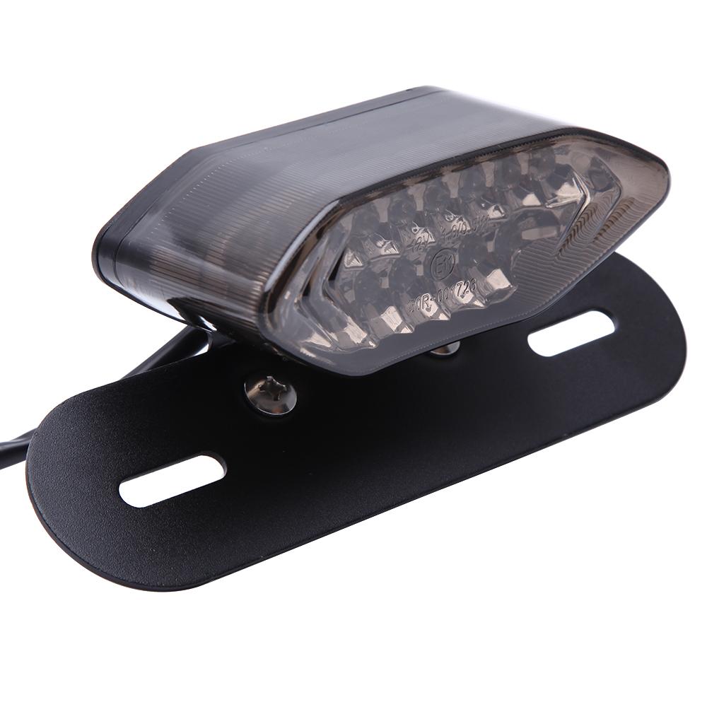 

LED Lights For Motorcycle Waterproof Motorcycle Turn Signals Light Integrated Tail Brake Stop License дим