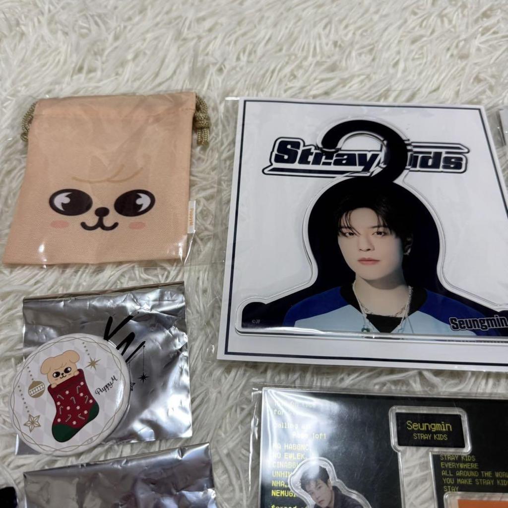 [USED] Official Stray Kids Seungmin merchandise bulk sale pop-up