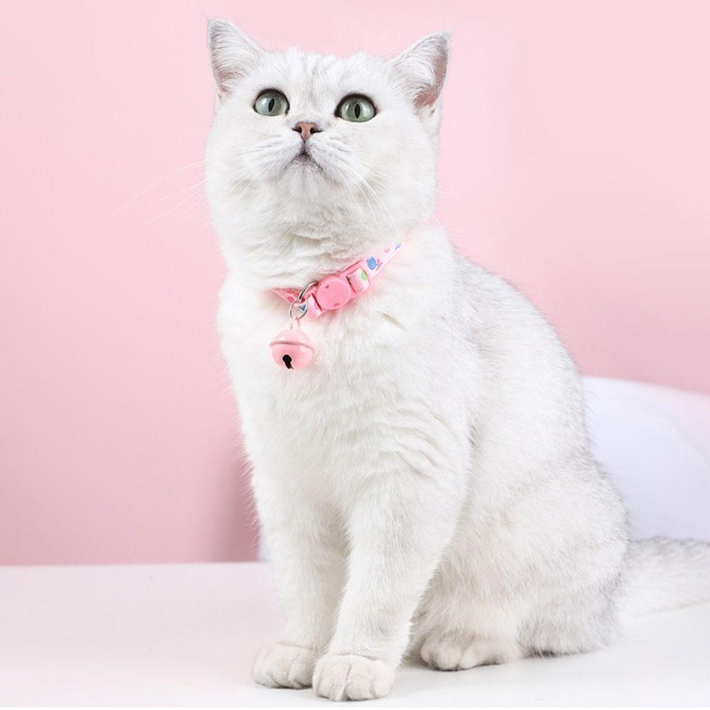 Haustierbedarf Katzenhalsbänder Cartoon Glocke Anhänger Halsband Welpen Kätzchen Halskette