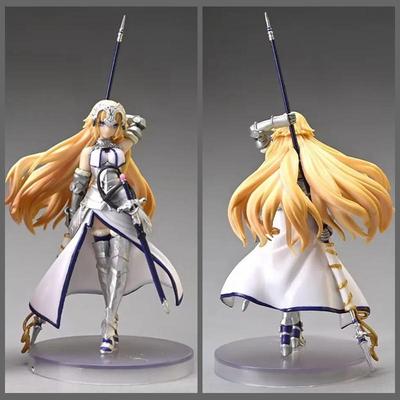 Anime Fate/stay Night FGO Ruler White Saber Lily Figure Standing Pose Ornament