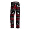 Men's Christmas Print Drawstring Pants Casual Pajama Pants