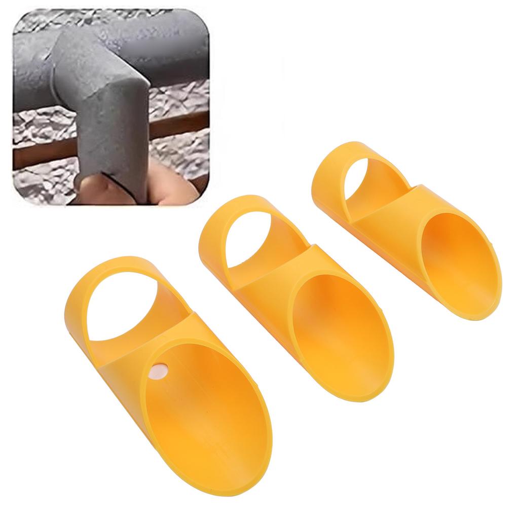 3 Pcs Set Foam Pipe Cutter Tool ABS Foam Pipe Insulation Cutting   for Home Decoration Construction Site