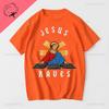 DJ Jesus Raves T Shirt Unisex Adult Unisexs Womens Gift Cool Music Fashion Top Cotton Oneck Classic Vintage  Clothes Retro Tee