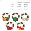 Christmas Plush Ball Pet Elastic Collar for Winter Holiday Christmas Parties Pet Dog Cat Costume Accessories for Taking Photos