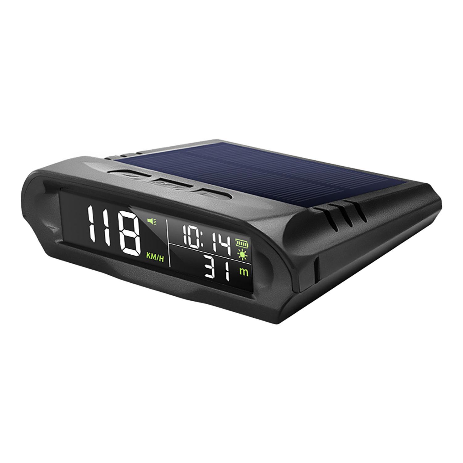 Car HUD Head-Up Display Universal Beidou Satellite Speed Odometer Solar Wireless GPS Altitude Temperature Instrument X98