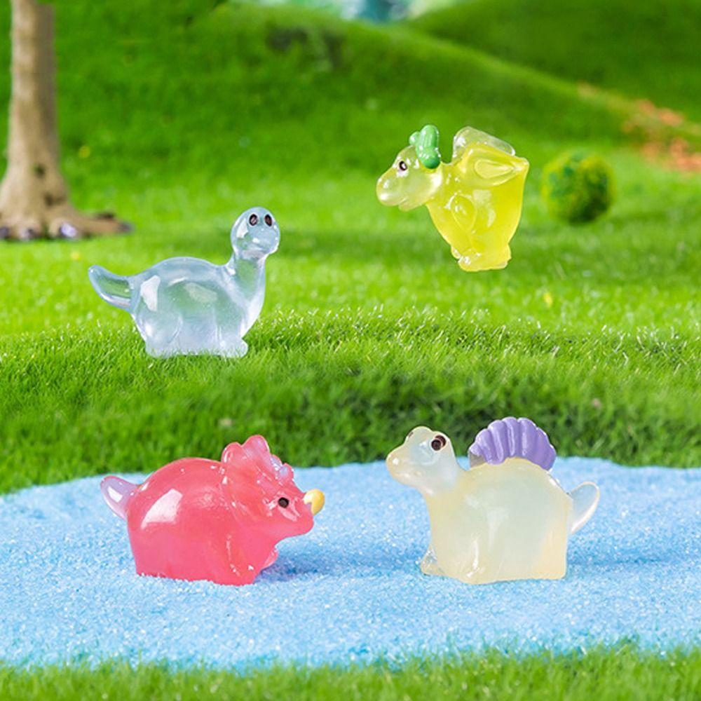 DIY Mini Dinosaur Ornaments Cartoon Micro Landscape Decoration  Garden