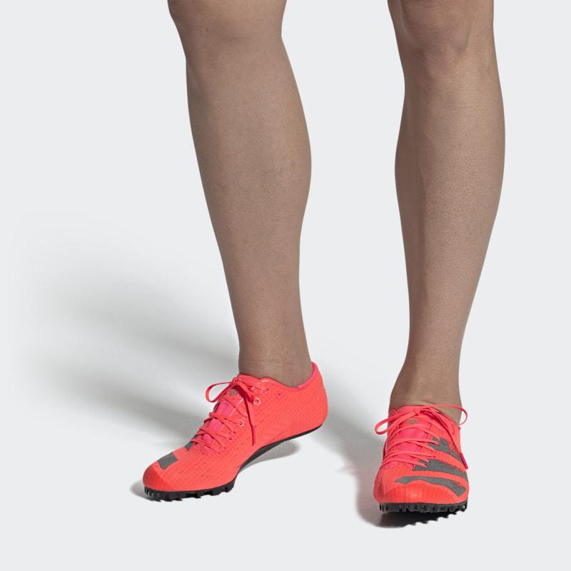 New Adidas Adizero Finesse Spikes 'Signal Pink' EG6173