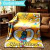 1PC Custom Name Blanket Arnold Adventure Awaits Flannel Blankets Patterns Throw Blanket All-Season Soft Gift for Couch, Bed, Camping, Birthday Gifts