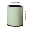 Home Trash Bin for Hotel Room Open Top Waste Holder Large Capacity