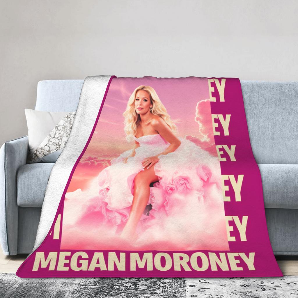 Warm Soft Blanket Picnic Megan Moroney Singer Cloud 9 Album Throw Blanket Flannel Bedspread For Bedroom Pattern Sofa Bed Cover