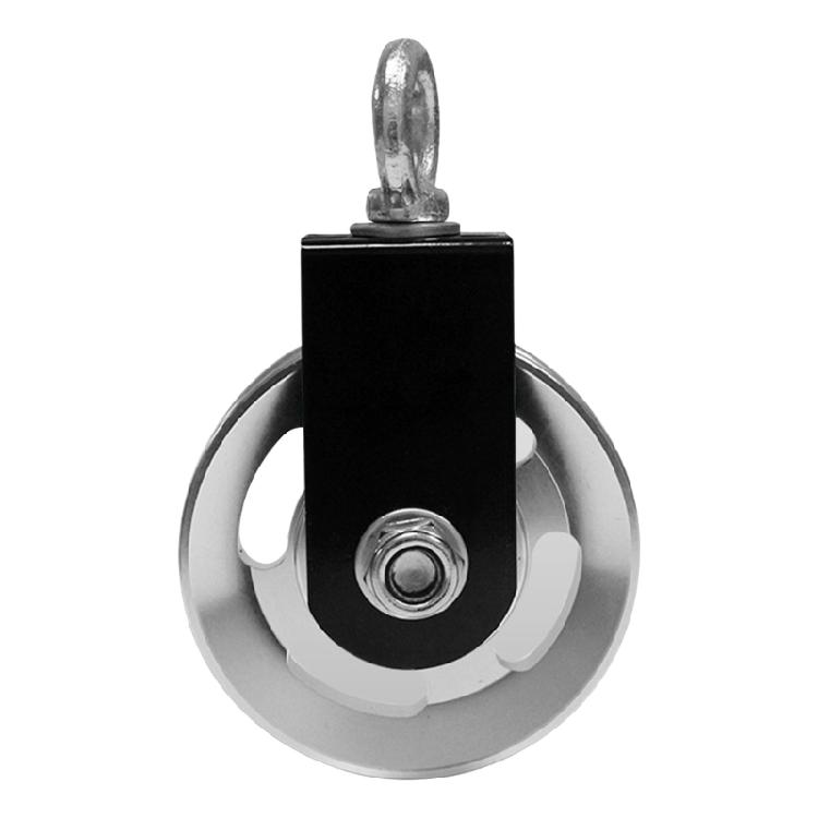Seilrollenrad, Aluminium-Seilrollen, Fitness-Seilzug, Aluminium-Rolle