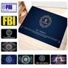 Polizei FBI Zimmerteppiche Retro Mehrfachauswahl Wohnzimmer Küchenteppich Rutschfest Willkommensteppich